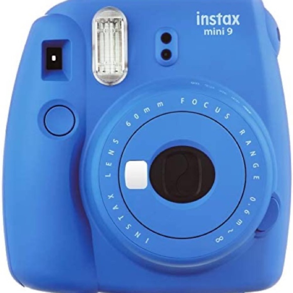 Fujifilm Instax Mini 9 Instant Camera, Cobalt Blue